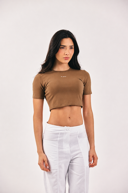 T-SHIRT BASIC CAFÉ