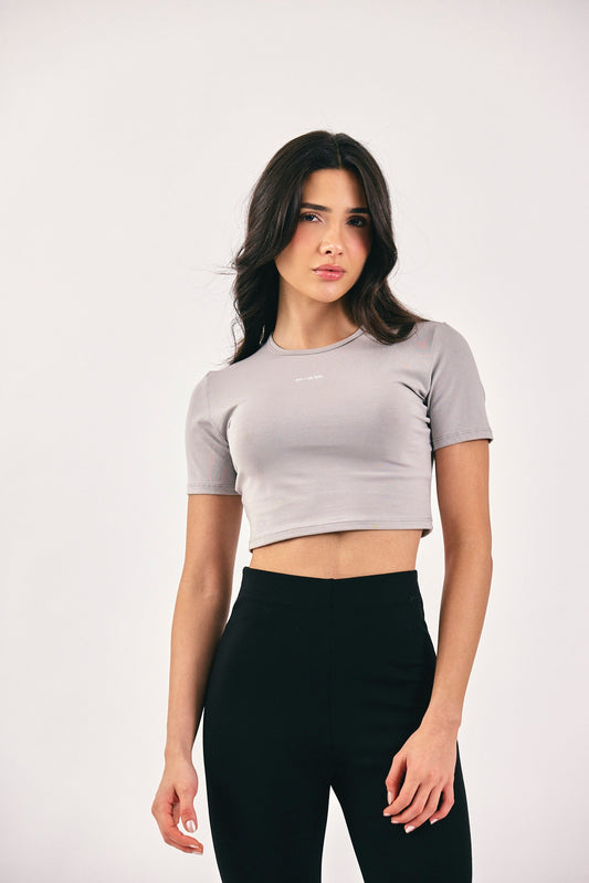 T-SHIRT BASIC GRIS